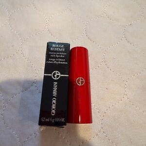 Giorgio Armani Rouge Ecstasy Eccentrico Lipstick in Bold Red